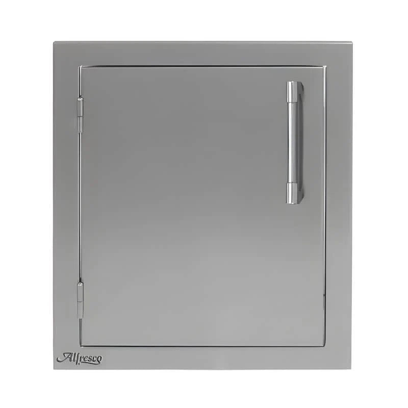 Alfresco 17-Inch Left-Hinged Vertical Single Access Door