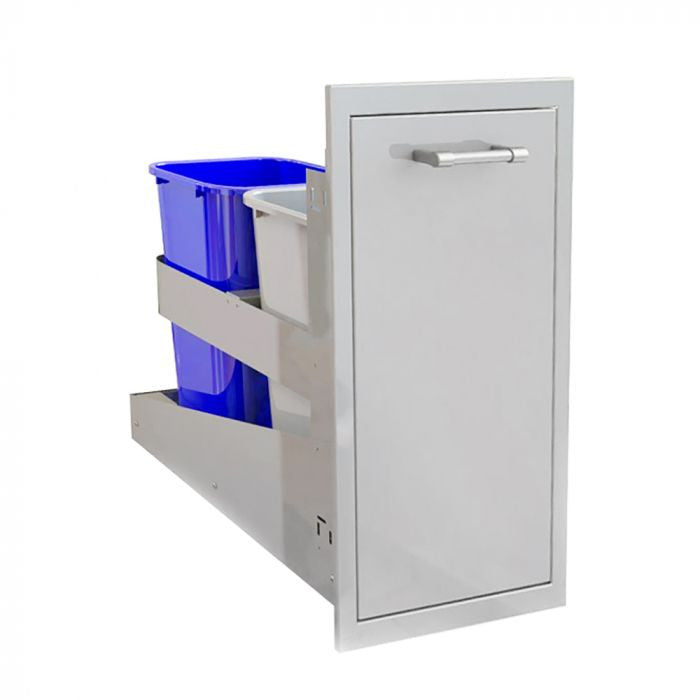Artisan ARTP-TC2-20SC Roll-Out Double Trash Drawer, 20-Inch