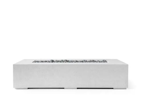 SONOMA 72 Rectangular Outdoor Fire Feature, 72x33x16 Concrete Gas Fire Pit
