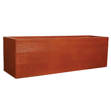 Aspen Rectangle Low Planter 24X14X15