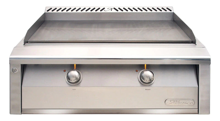 Alfresco 30-Inch Stainless Steel Built-In Gas Griddle