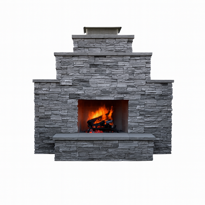 LOC Outdoor Wilderna Wood Burning Fireplace