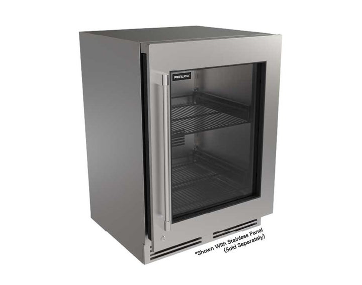 Perlick G5 Core 24" Undercounter Refrigerator – Glass Door, Panel Ready