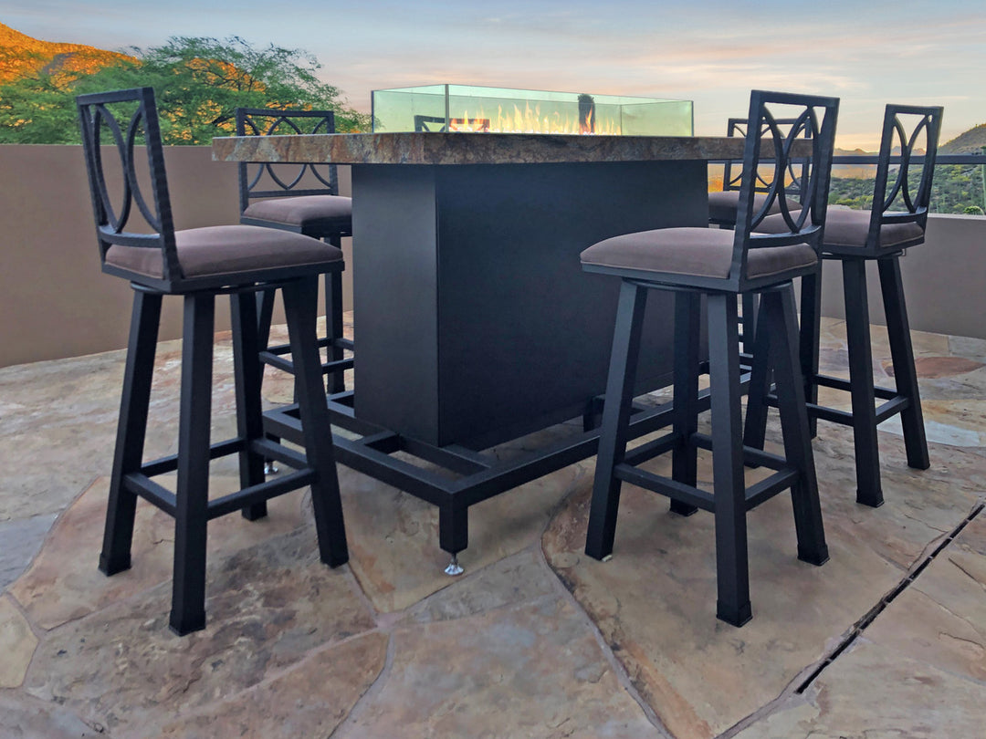COOKE Long Beach Fire Pit Table