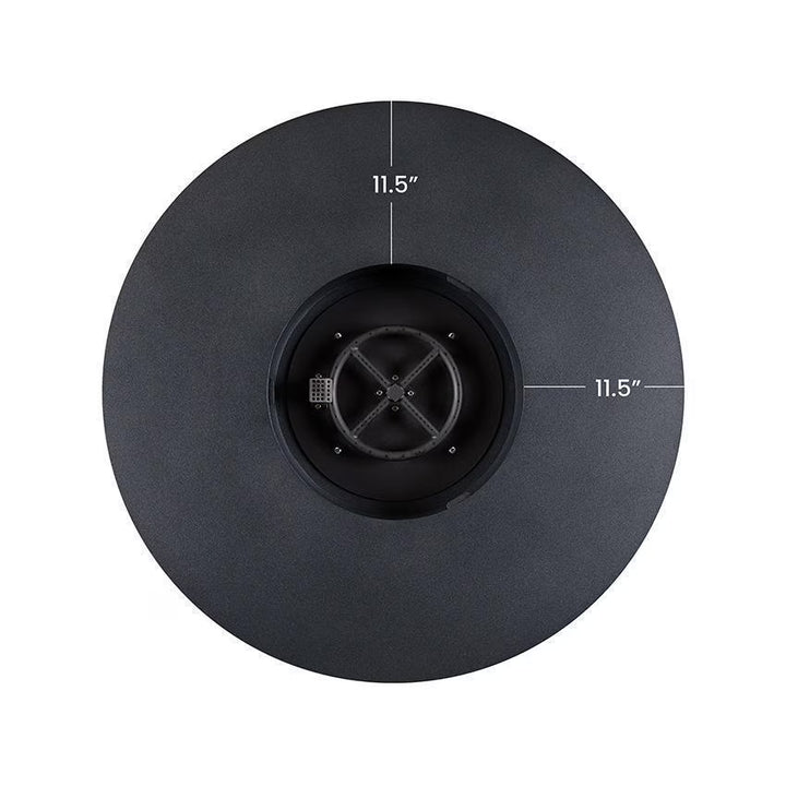 Real Flame 41" Round Aluminum Propane Fire Pit Table