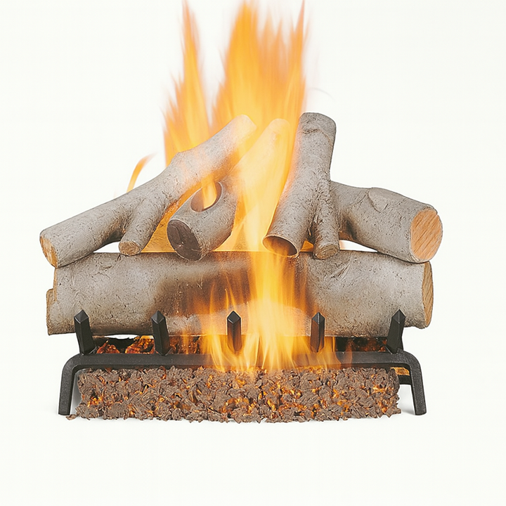 Rasmussen Birch Vented Gas Log Set - Double Face (Logs Only)