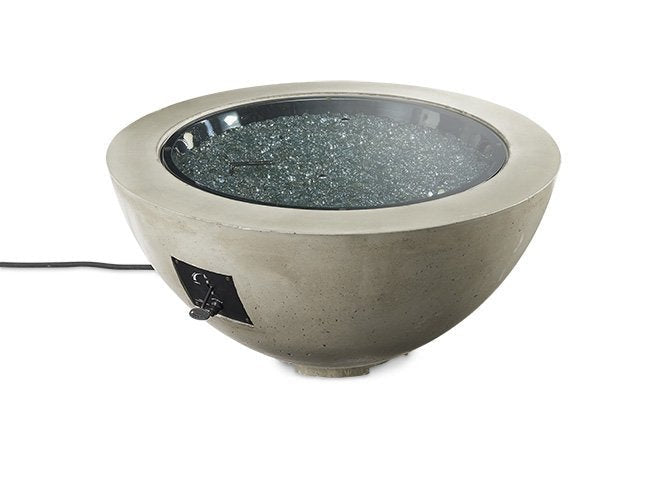Cove 42" Bowl Gas Fire PIt in Natural Grey
