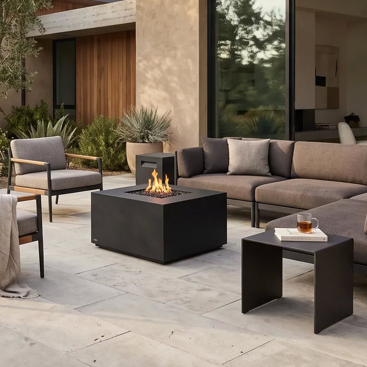 EcoSmart Fire Chaser 38 Fire Pit Table - Outdoor Propane/Natural Gas Model