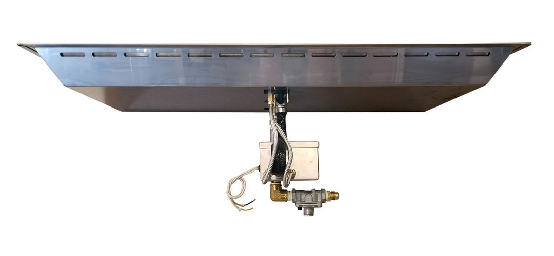 COOKE 35" x 17" Fire Pit Kit w/ AWEIS and Optional Lid