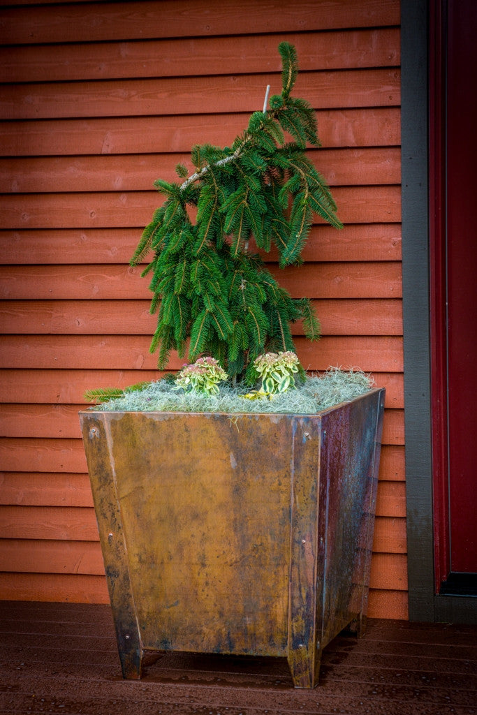 COOKE Copper Plated Planter