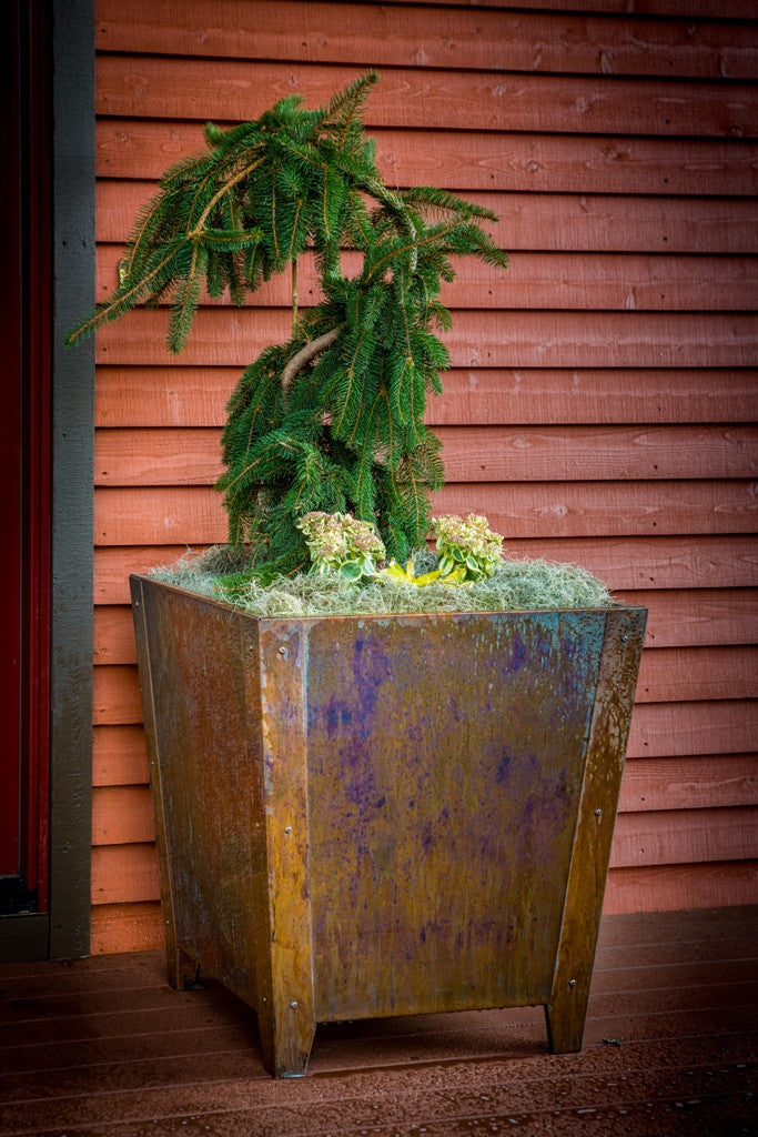 COOKE Copper Plated Planter