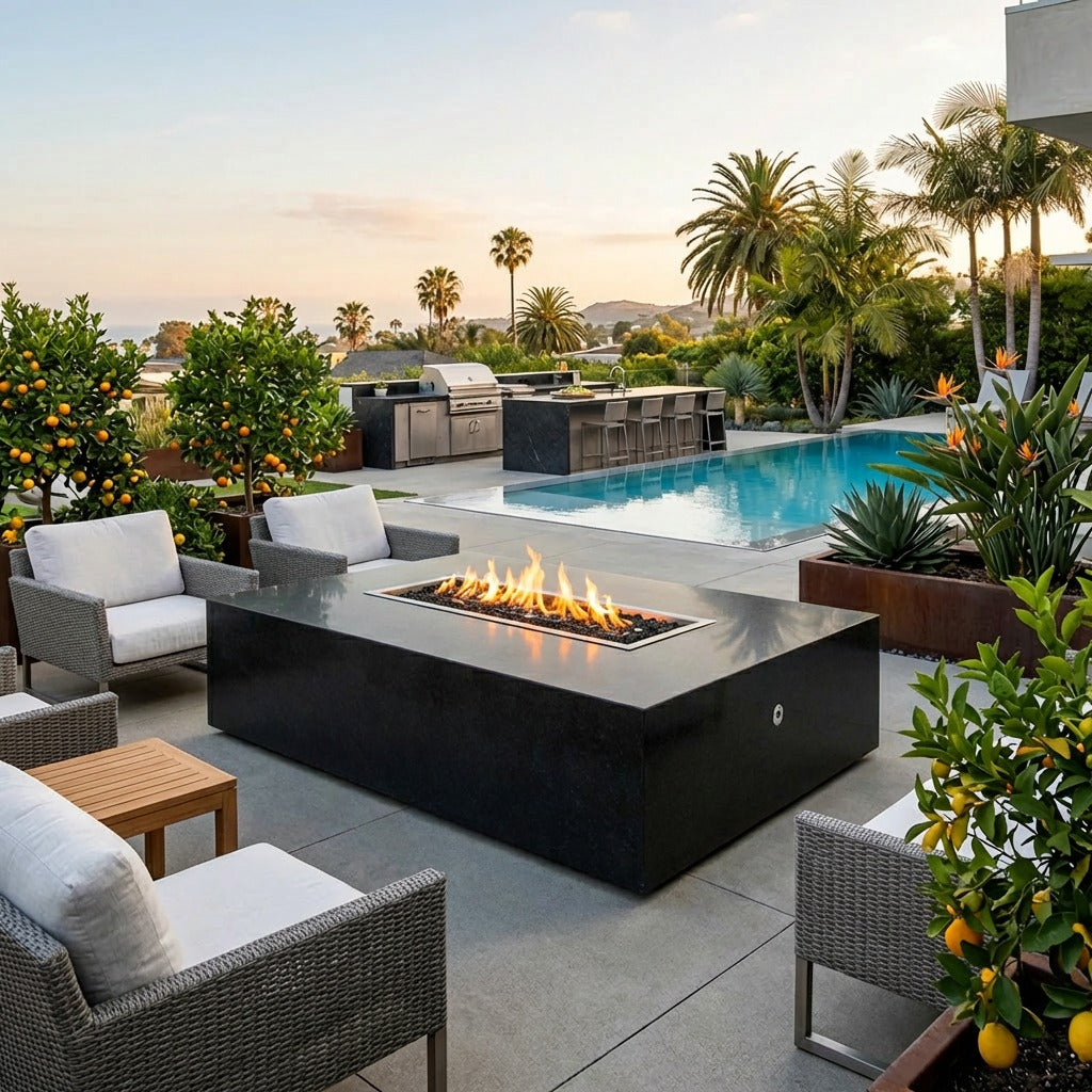 Custom Fire Pit Tables