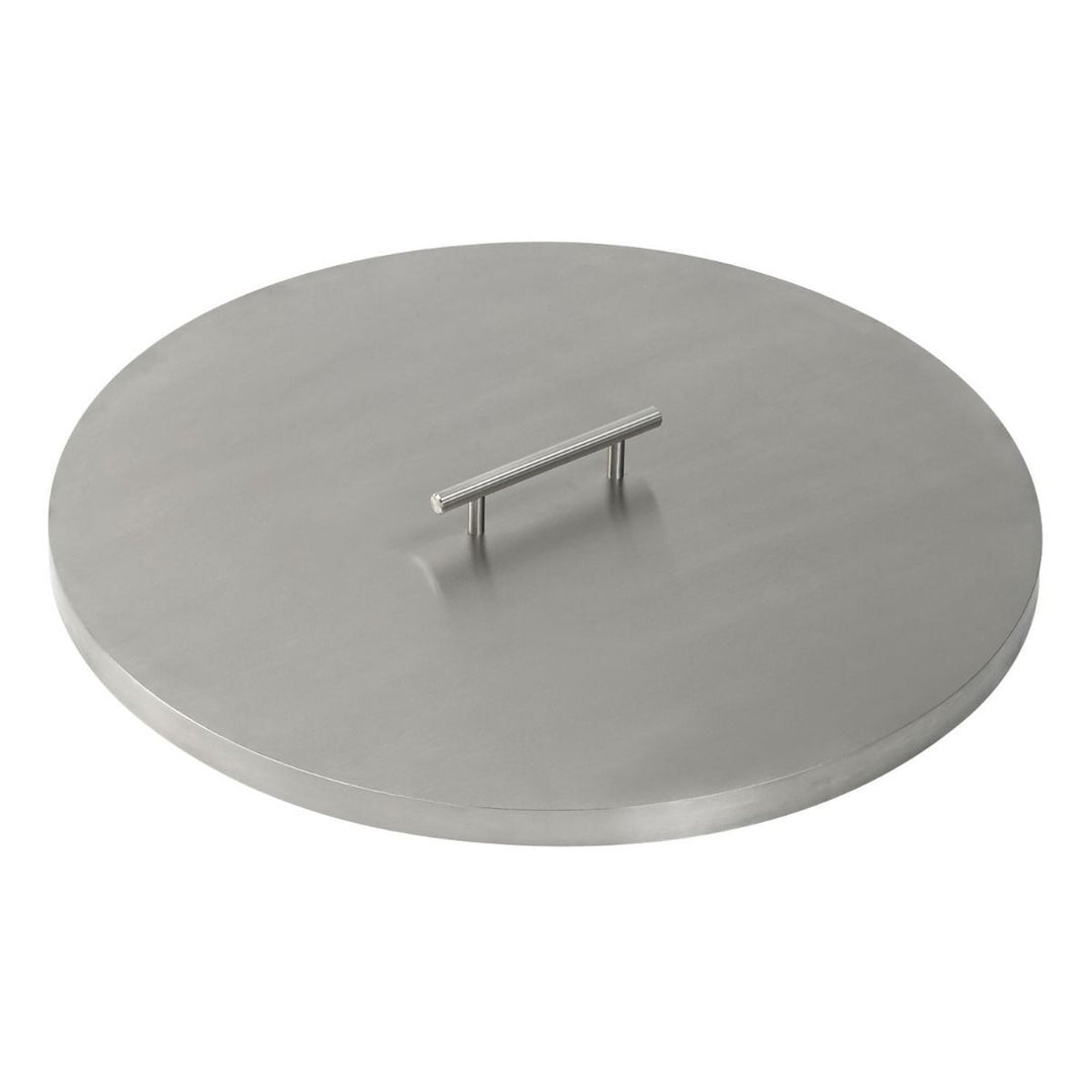 American Fire Glass 19" Round Drop-In Pan with Spark Ignition Kit (12" Fire Pit Ring) - Bundle