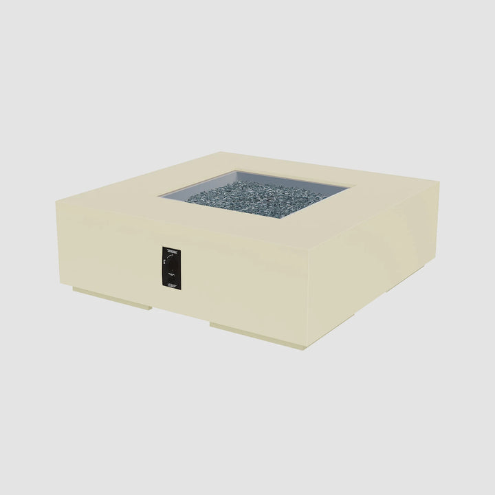 Cove 48" Square Gas Fire Pit with tank door