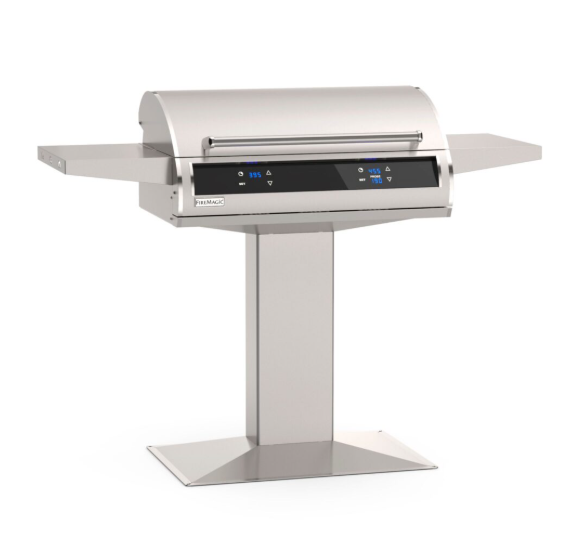 Fire Magic EL500s 30-Inch Patio Post-Mount Electric Grill with Dual Control