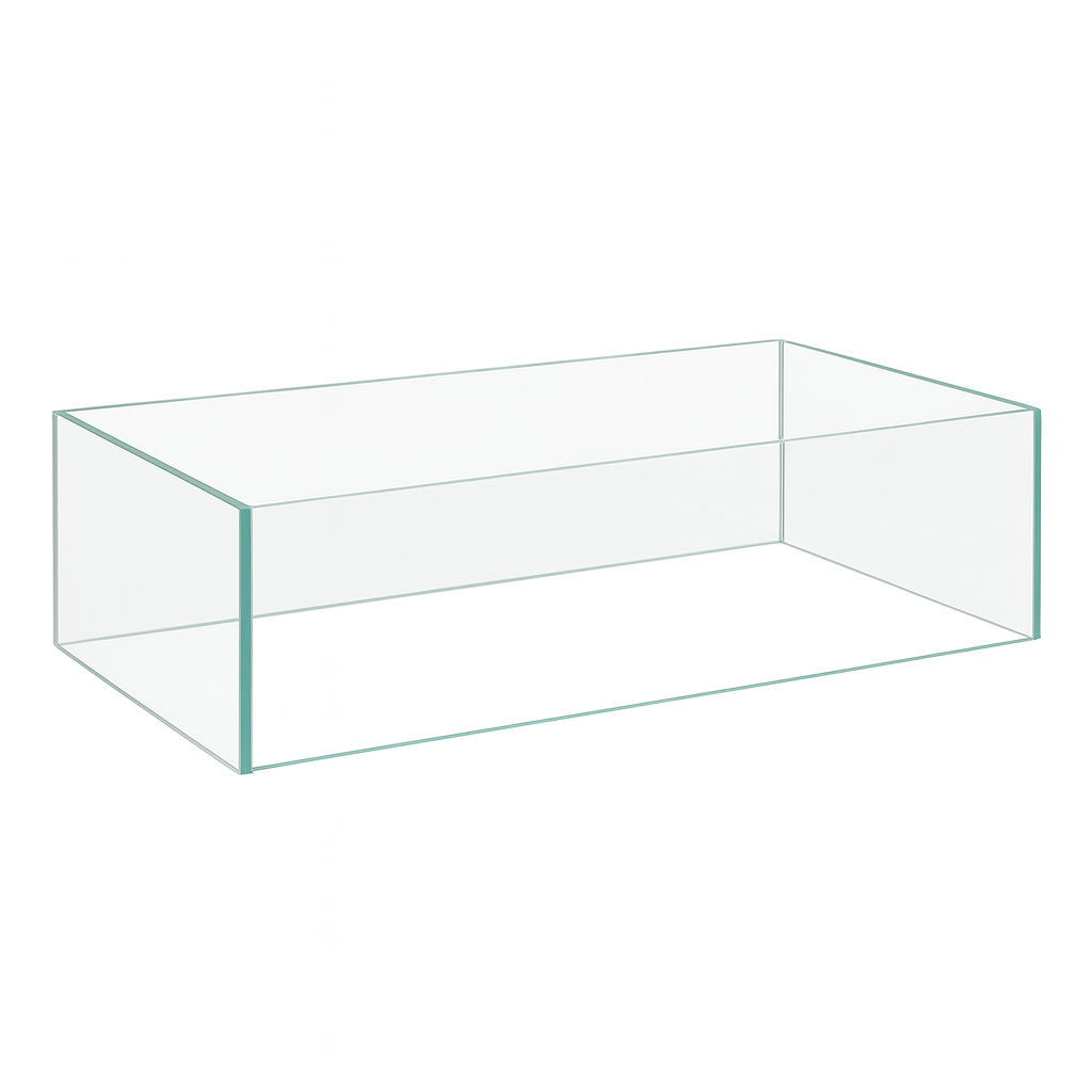 COOKE Custom 3/8"  Bonded Starphire Glass Wind Screen For Any Firepit