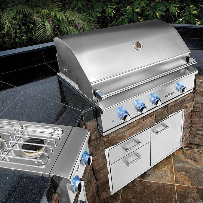 Delta Heat 38-Inch 3-Burner Built-In Grill