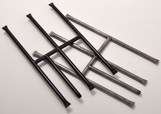 12"x11" Double Stainless Steel H-Shaped Burner
