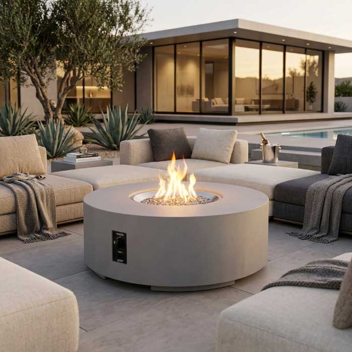 Cove 48" Round Gas Fire Pit