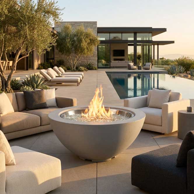 Cove 48" Bowl Gas Fire Pit