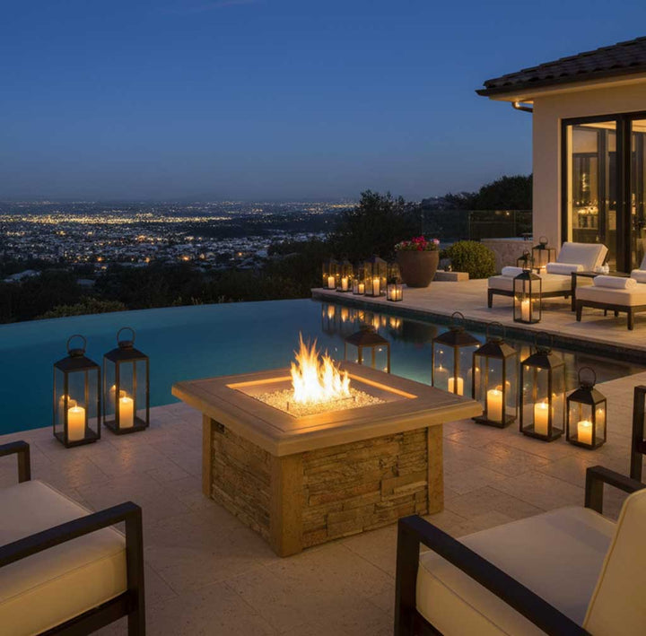 Outdoor Greatroom - Sierra Square Fire Pit Table