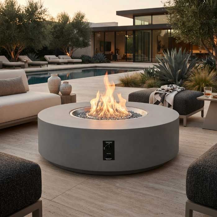 Cove 60" Round Gas Fire Pit