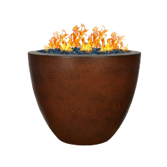 Archpot Legacy Round Fire Vase 30X24