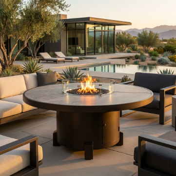 COOKE Mammoth Fire Pit Table