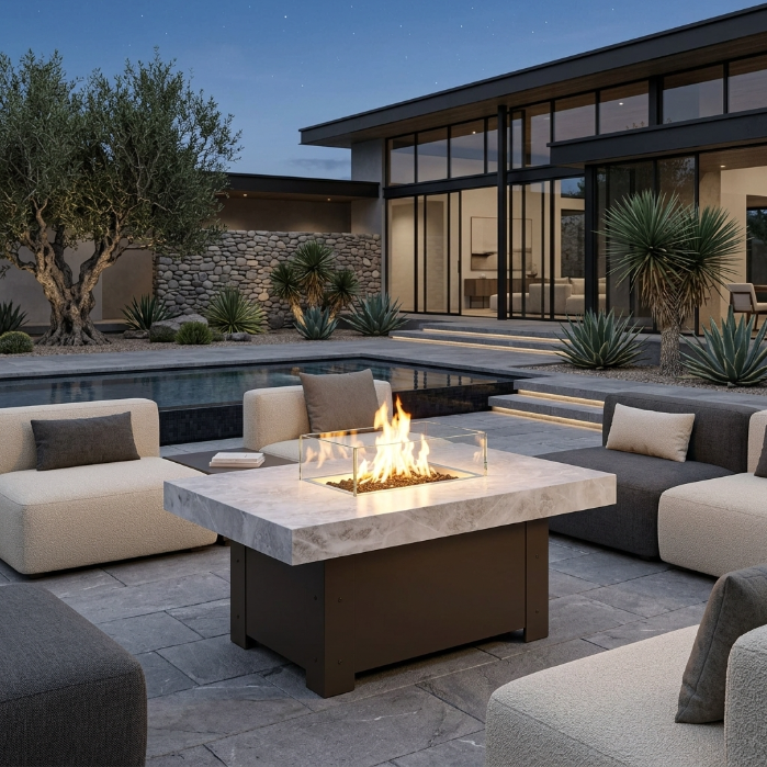 COOKE Balboa Fire Pit Table