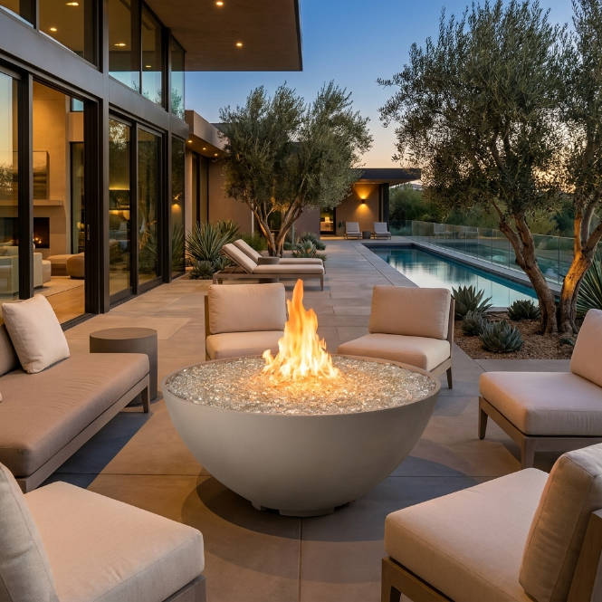 Cove Edge 42" Bowl Gas Fire Pit