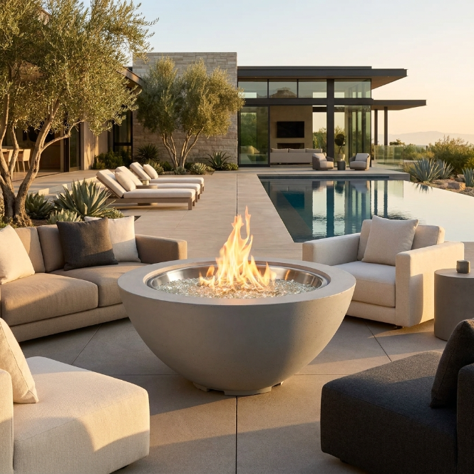 Cove 48" Bowl Gas Fire Pit