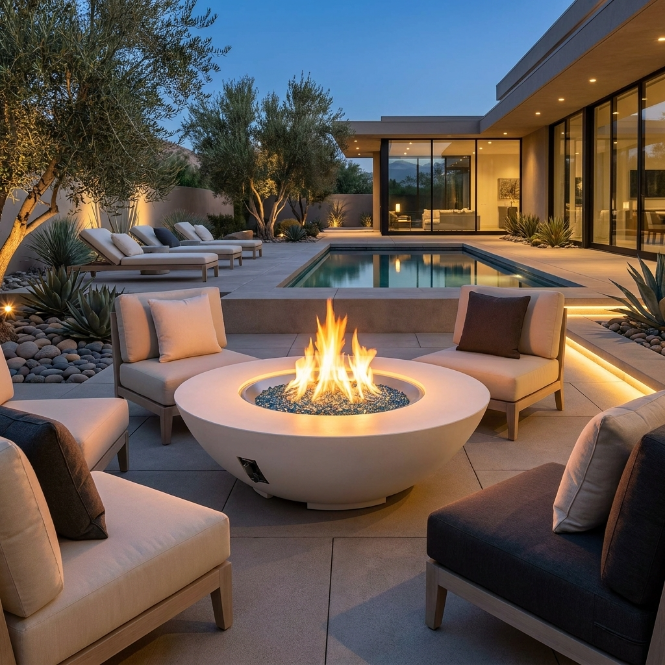 Cove 54" Bowl Gas Fire Pit