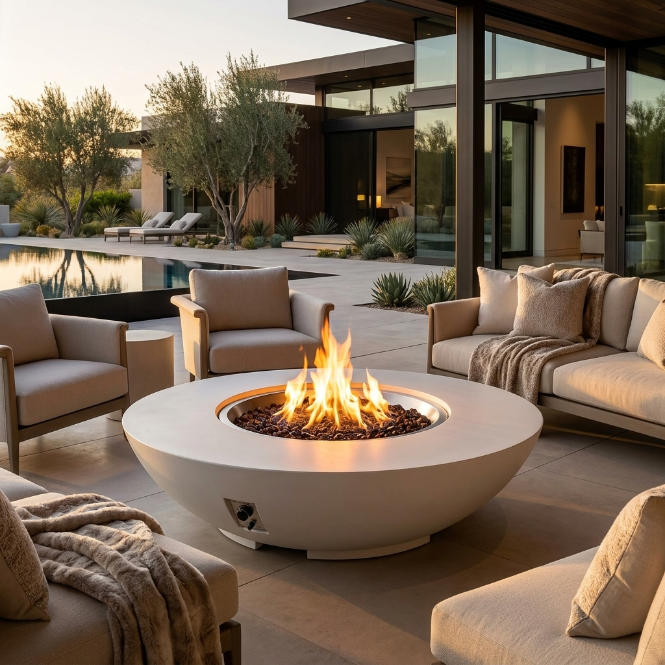 Cove 60" Bowl Gas Fire Pit