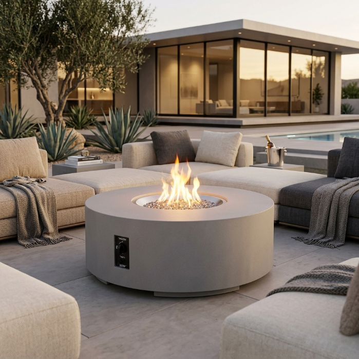 Cove 48" Round Gas Fire Pit