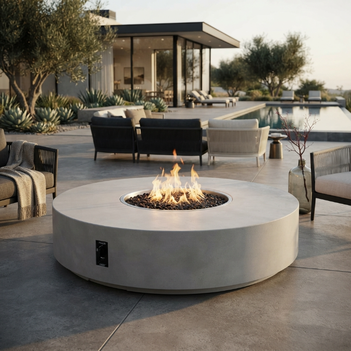 Cove 72" Round Gas Fire Pit