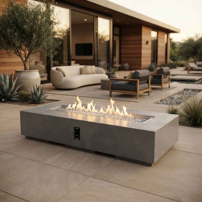 Cove 84" Linear Gas Fire Pit