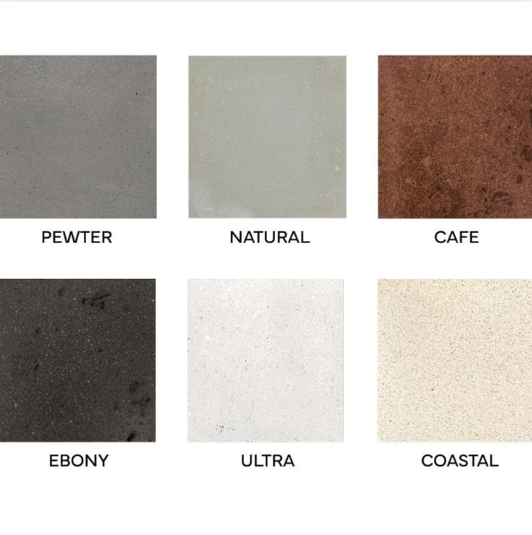 Tavola 110 Fire Table – 110" Extra-Long Rectangular Hand-Crafted Concrete Gas Fire Pit (90,000 BTUs, Propane or Natural Gas)