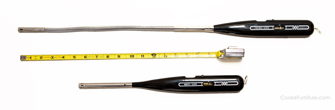 Super-Lite Hand Held Lighter Long - Black