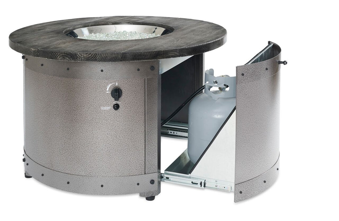 Holds (1) 5 Gallon Propane Cylinder in Base