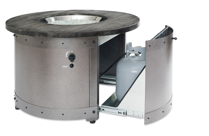 Holds (1) 5 Gallon Propane Cylinder in Base