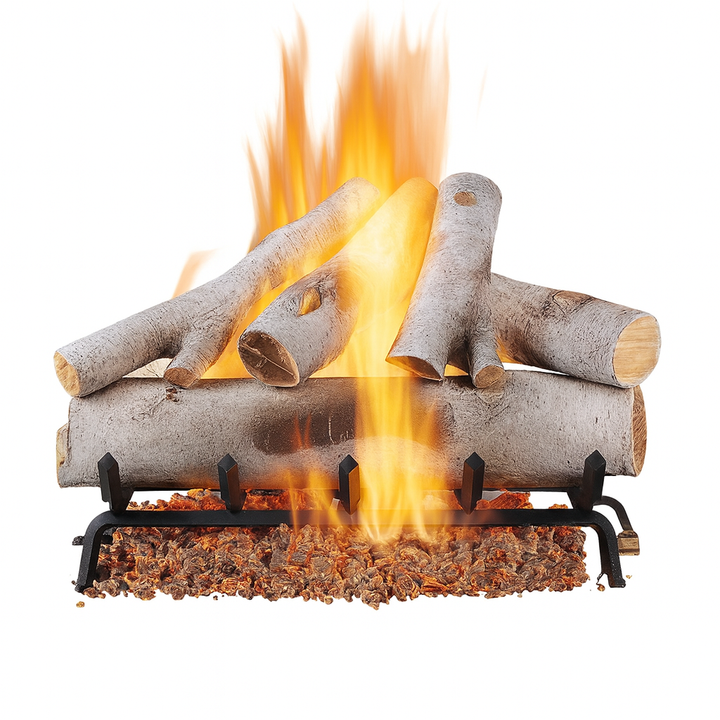 Rasmussen 30" White Birch Vented Gas Log