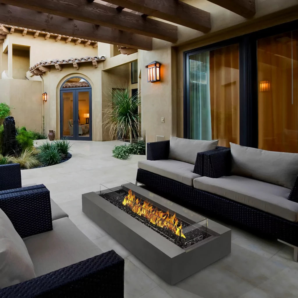 EcoSmart Fire Cosmo 50 Fire Table - Outdoor Propane/Natural Gas Model