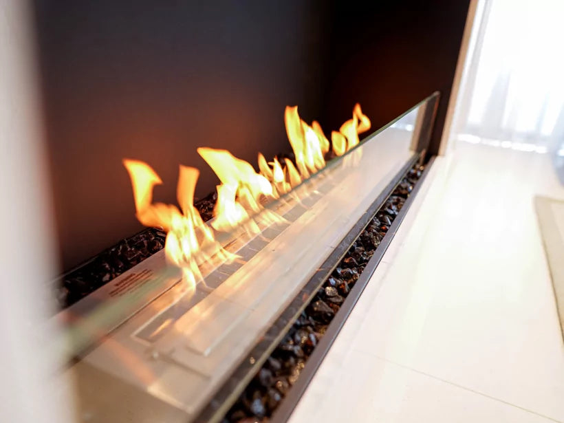 EcoSmart Fire Flex 42SS Single Sided Indoor/Outdoor Fireplace Insert - Ethanol Fuel