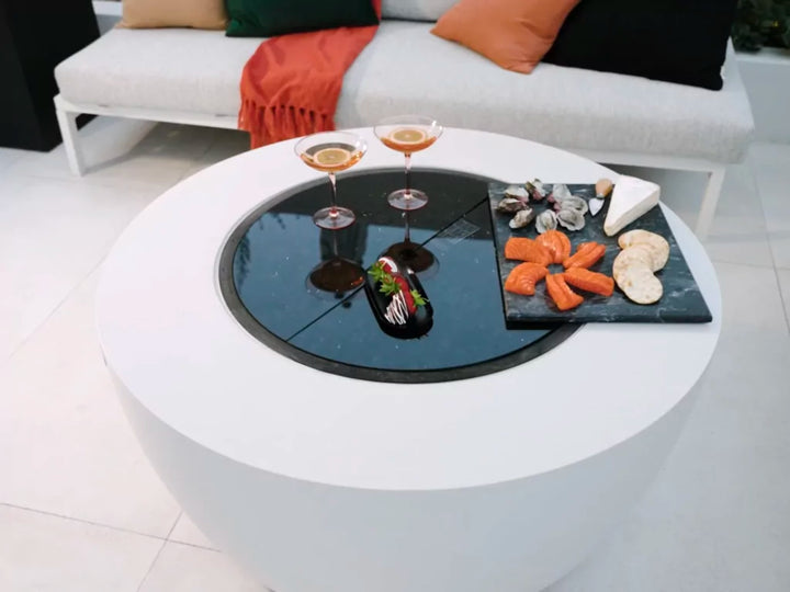 EcoSmart Fire Ark 40 Fire Pit Table - Ethanol Fuel