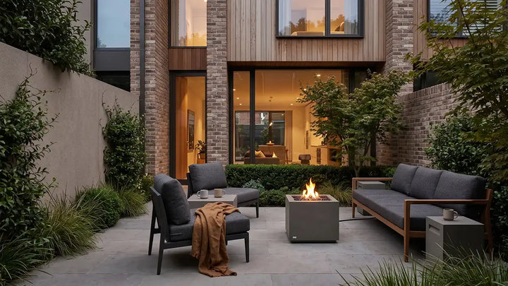 EcoSmart Fire Sidecar 24 Fire Pit - Ethanol Fuel