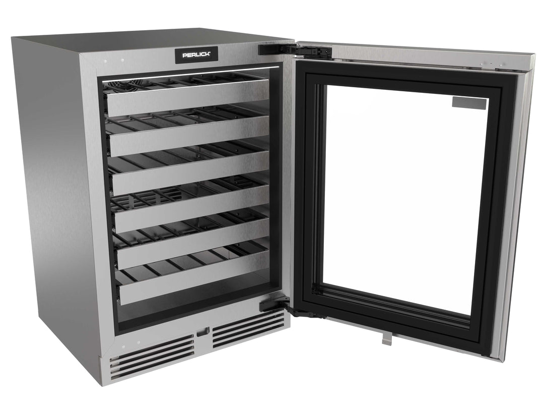Perlick G5 Core 24" Wine Reserve – Glass Door, Panel Ready