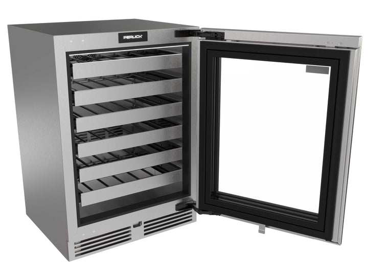 Perlick G5 Core 24" Wine Reserve – Glass Door, Panel Ready