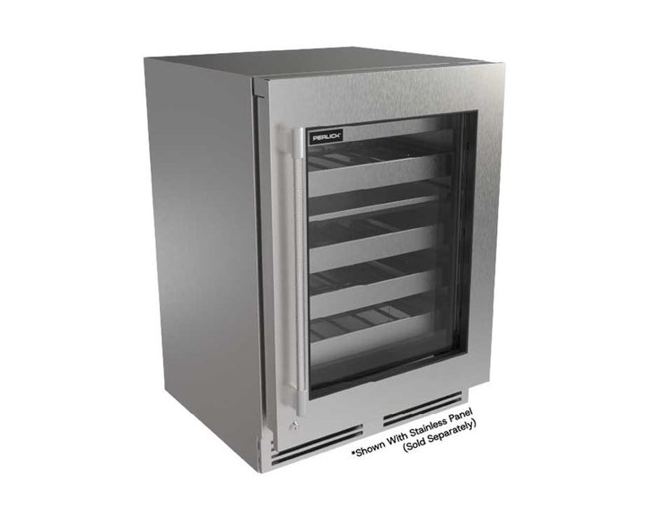 Perlick G5 Luxe 24" Dual-Zone Wine Reserve with Glass Door – Panel Ready