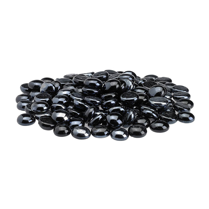 American Fire Glass 1/2-Inch Fire Glass Beads, 10-Pounds, Twilight Luster