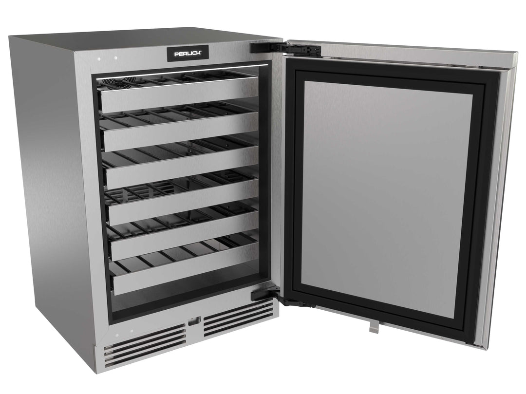 Perlick G5 Luxe 24" Wine Reserve with Solid Door – Panel Ready